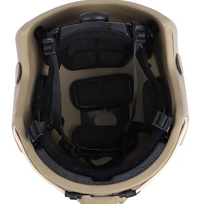 sistema de almohadilla interna del casco táctico
