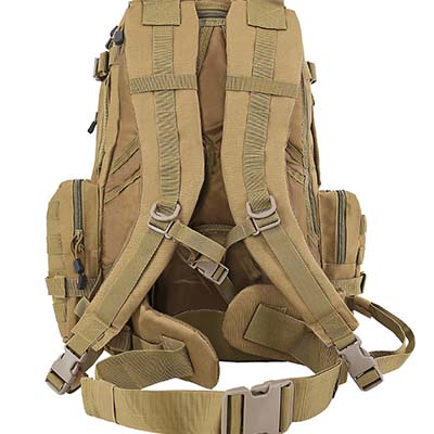 Mochila táctica correas de hombro y cintura