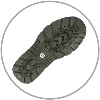 suela de botas militares