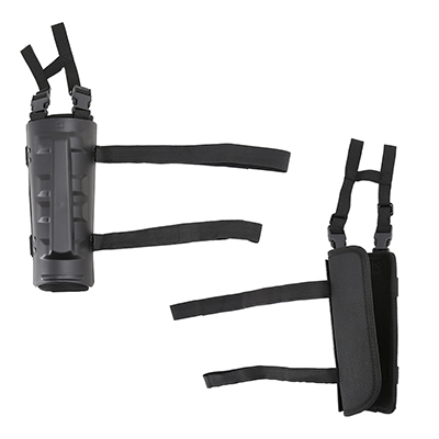 Protector de muslos antidisturbios