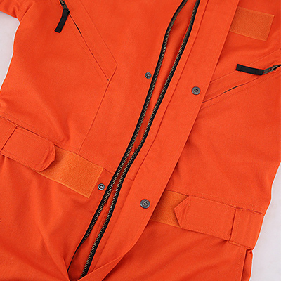 Cremallera de ropa ignífuga