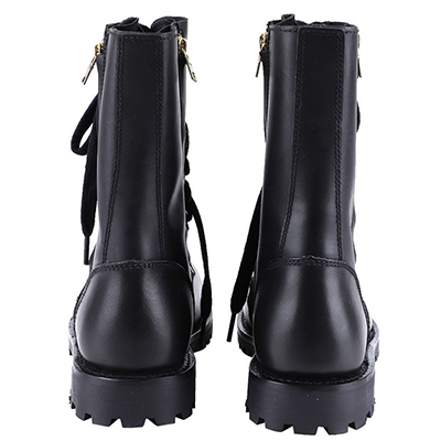 Botas de bombero de cuero de caña alta