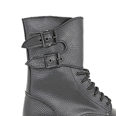 Botas Bomber Piel Hebilla Ajustable