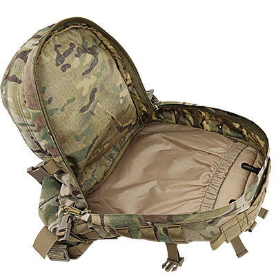 Compartimiento principal del ejército de la mochila táctica