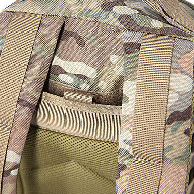 Bolsillo trasero de mochila militar 30L