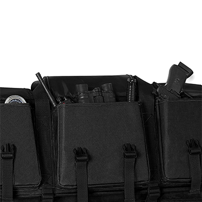 Bolsa de rifle para AR 15 Tres bolsillos delanteros grandes