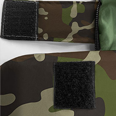 Saco de dormir militar calidad Velcro