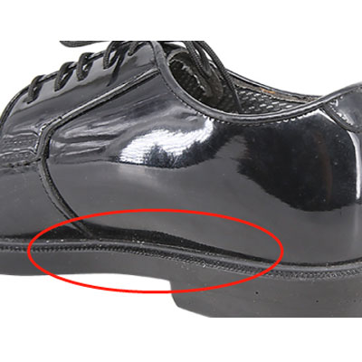 Zapatos para oficiales del ejército Artesanía de Goodyear