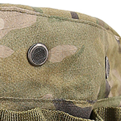 Ventilación de metal boonie hat militar