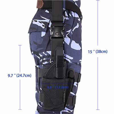 Fundas tácticas para piernas para pistolas