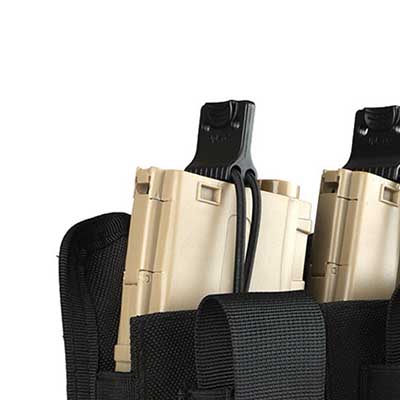 Triple Mag Pouch M4 Bungee Retención