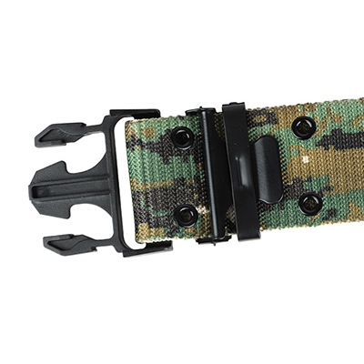 Cinturón de servicio de camuflaje digital Hebilla de liberación rápida