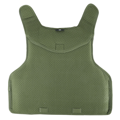 Chaleco portaplacas modular verde militar Forro suave y transpirable