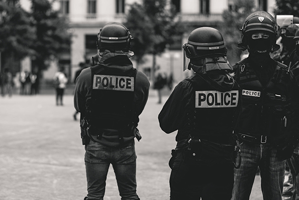 chaleco antibalas policia