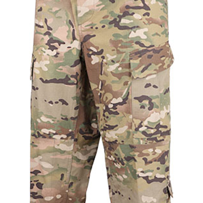 Bolsillos de carga de uniforme de combate del ejército Multicam