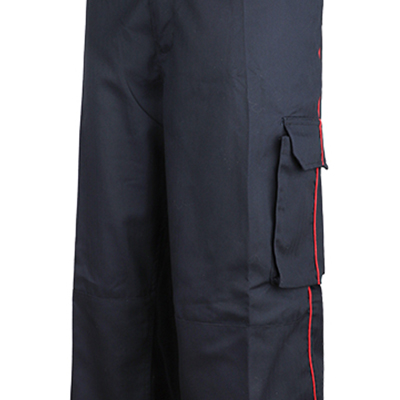 Bolsillos de carga uniformes del ejército azul oscuro