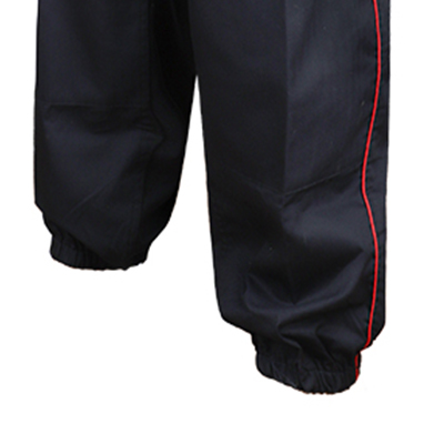 Cierre de pierna elástico uniforme del ejército azul oscuro