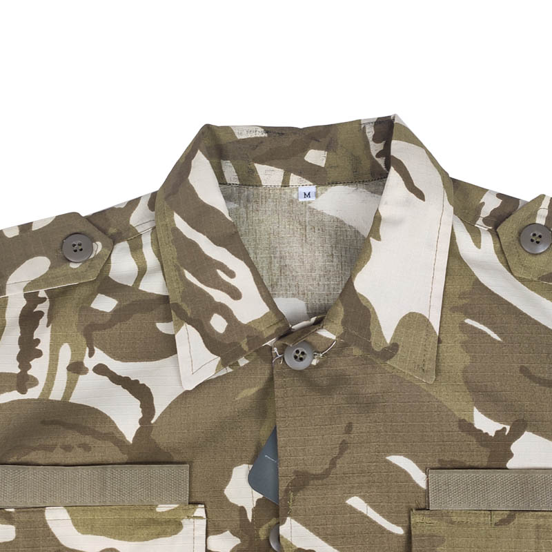 Uniforme militar clásico BDU cuello de solapa