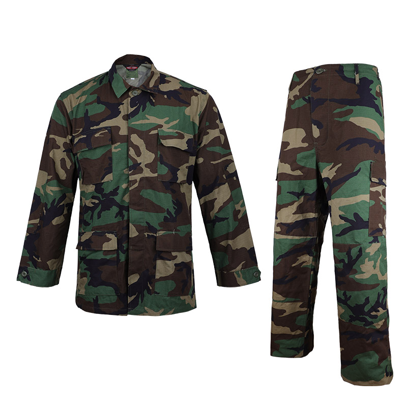 Uniforme del Ejército BDU Green Woodland