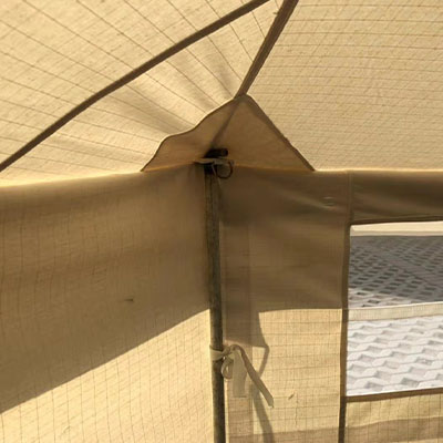 Carpas de socorro en casos de desastre Soporte de alta resistencia