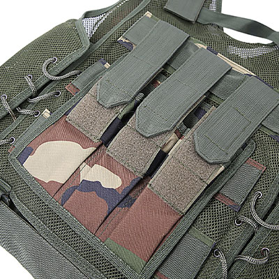 Chaleco de asalto táctico Triple Mag/Bolsa de herramientas