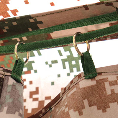 Refuerzo del anillo del círculo de la tienda del ejército