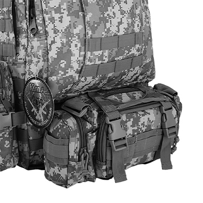 bolsillo de almacenamiento MOLLE desmontable