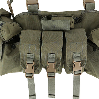 Army Chest Rig Ranger Green Rifle Bolsas para revistas