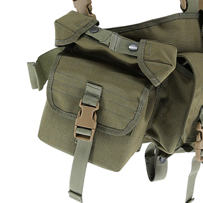 Army Chest Rig Ranger Bolsa de accesorios verde