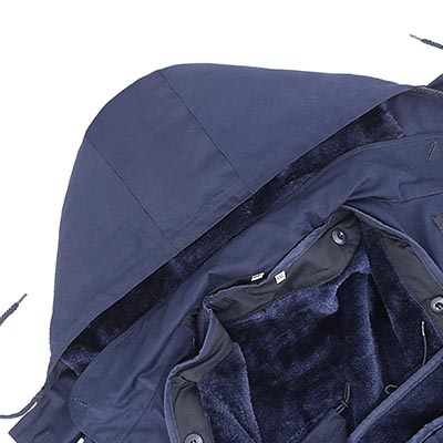 Chaqueta Combat Capucha Desmontable