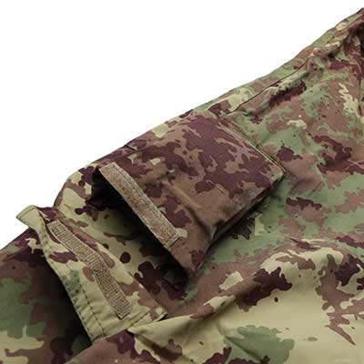 Chaqueta cortavientos del ejército con múltiples bolsillos