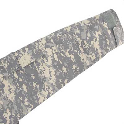 Diseño humanizado de la manga de la chaqueta del ejército