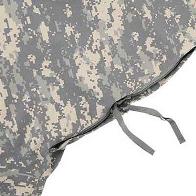 Ventilación de las axilas de la chaqueta del ejército