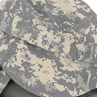 Chaqueta Militar Capucha Multifuncional