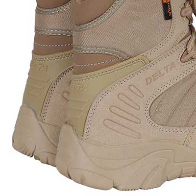 Refuerzo de talón para botas tácticas