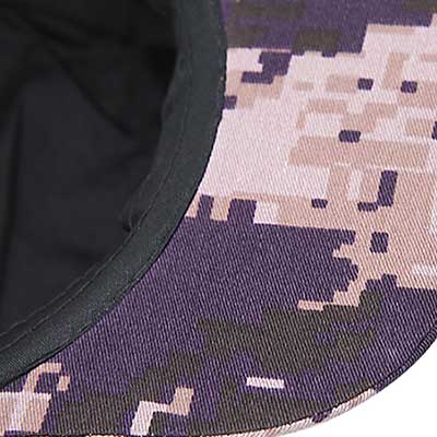 Refuerzo de visera de sombrero militar