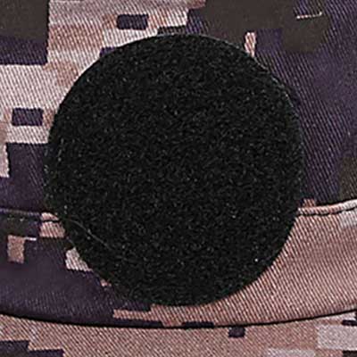 Parche de velcro para sombrero militar