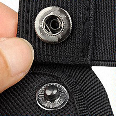 Fundas para transporte oculto Botón chapado en Zn-Fe