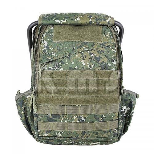 Tactical Backpack with Folding Camping Stool