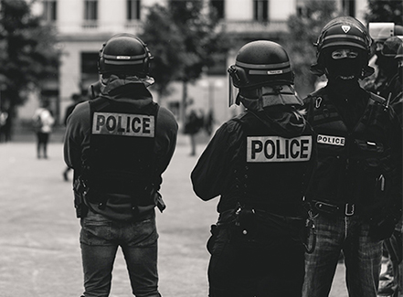 8 Pregunta sobre el chaleco antibalas de la policía