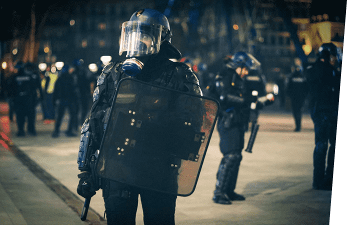 CONTROL DE DISTURBIOS

